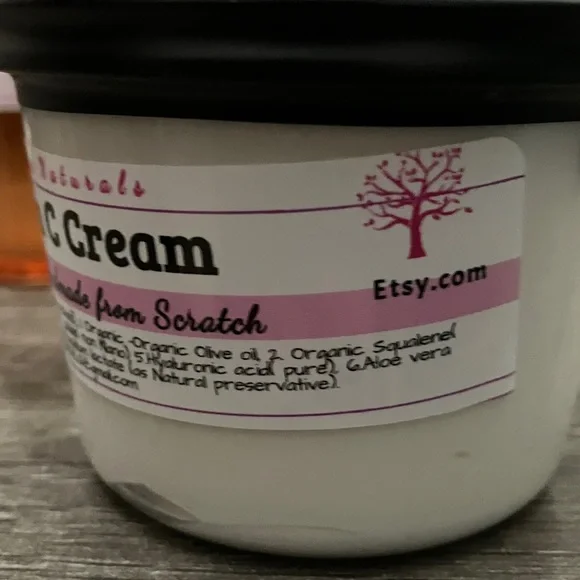 Vitamin C Brightening Glow Toner Face Cream Bundle, all natural oils, NEW sealed - Picture 4 of 8